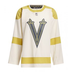 Vegas Golden Knights Trikot Custom Adidas 2023-24 Cream Winter Classic Authentic - Herren